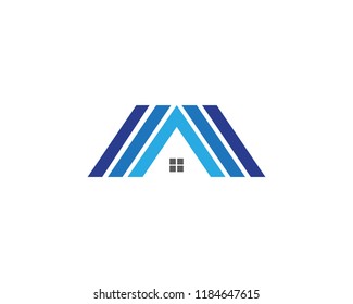  home buildings logo icons template