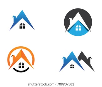 home buildings logo icons template
