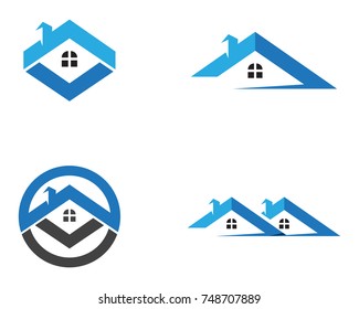 home buildings logo icons template
