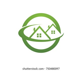 home buildings logo icons template