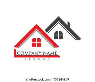 home buildings logo icons template