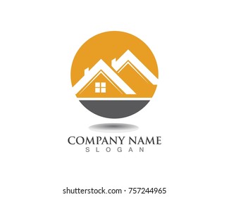 home buildings logo icons template
