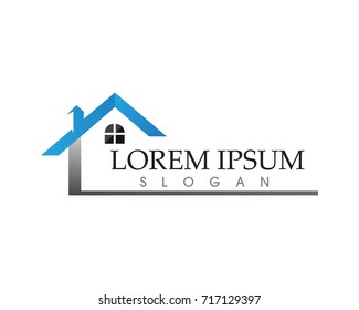 Home buildings logo and symbol icons template
