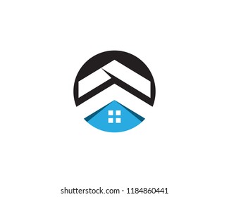 home buildings logo and symbols icons template
