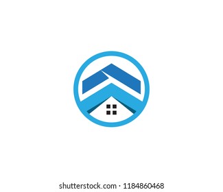 home buildings logo and symbols icons template
