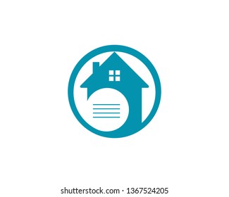 home buildings logo and symbols icons template
