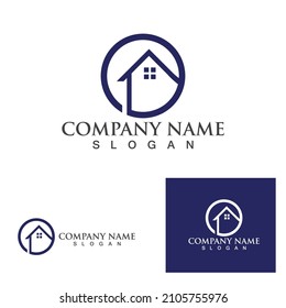 home buildings logo and symbols icons template
