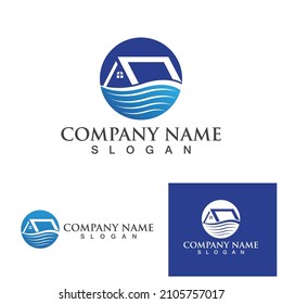 home buildings logo and symbols icons template
