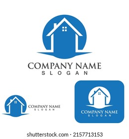 home buildings logo and symbols icons template
