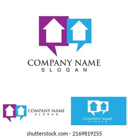 home buildings logo and symbols icons template
