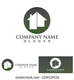 home buildings logo and symbols icons template
