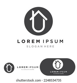 home buildings logo and symbols icons template
