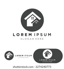 home buildings logo and symbols icons template
