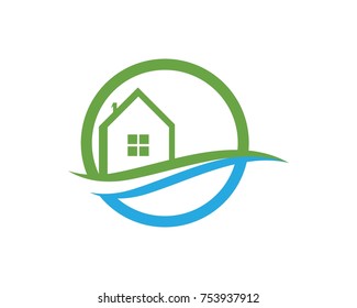 home buildings logos