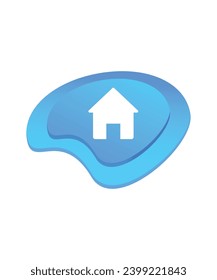 home button icon, vector best flat icon.