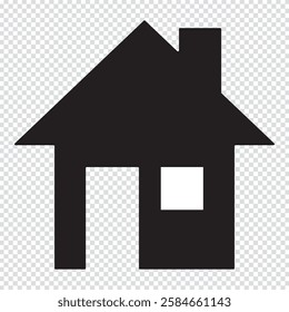 Home button icon vector. Home page icon. Simple house symbols. Building icon. Vector illustration. Web home icon for apps and websites. Collection home icons. House symbol 