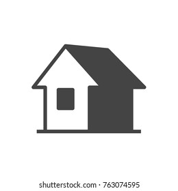 Home button vector icon