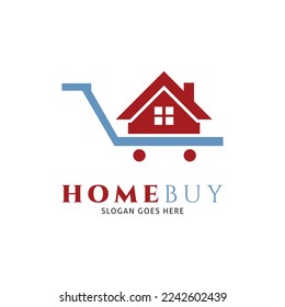 Home Buy Icon Vector Logo Template Illustration Design