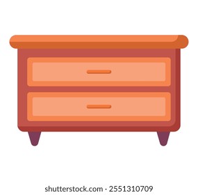 home cabinet furniture isolated design