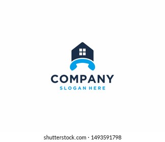Home call logo design template