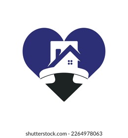 Home call vector logo design template. Real estate business logo concept.	