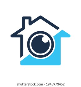 Home Camera Logo Design Element