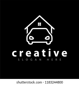 Home Car Logo vector