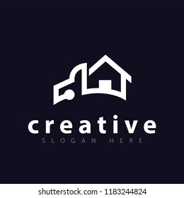 Home Car Logo vector