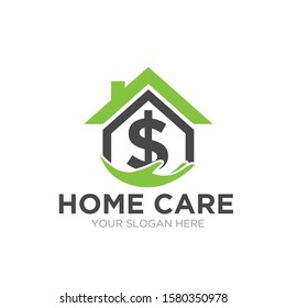 home care dollar income logo designs