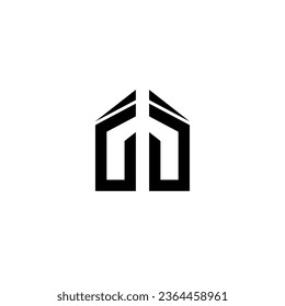 Home care flat logo design
