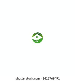home care green logo vector