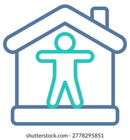Home Care Icon Element For Design
