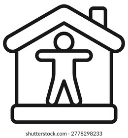 Home Care Icon Element For Design
