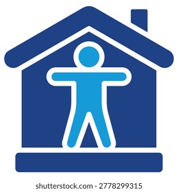 Home Care Icon Element For Design