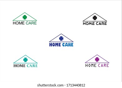 Home care icon with white background.