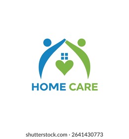 home care logo creative design concept medical business