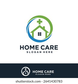 home care logo creative design concept medical business