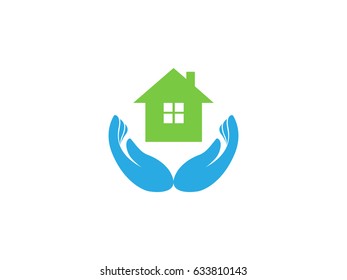 Home Care Logo Design Stock Vector (Royalty Free) 633810143 | Shutterstock