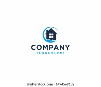 Home care logo design template