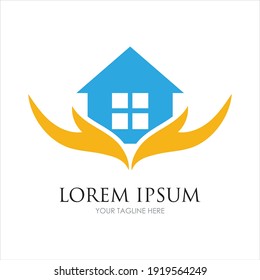 home care logo design vector icon symbol
House Care logo Template, Medical House Logo