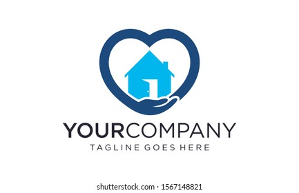 Home care logo designs concept