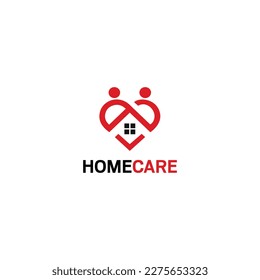 Home Care logo -House Family Care logo design template