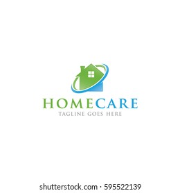 Home Care Logo Icon Vector Template