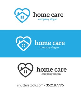 Home Care Logo Template