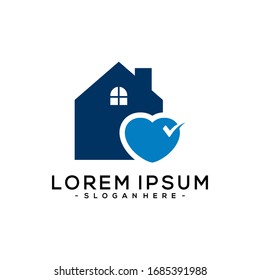 Home Care Logo Template Design.