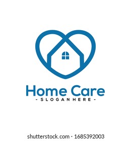 Home Care Logo Template Design.