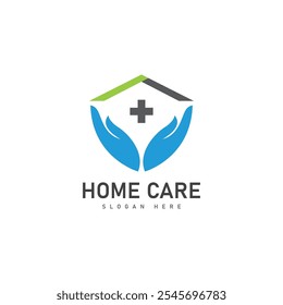 home care logo template design vector illustration icon