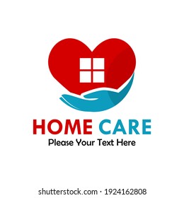 Home Care Logo Template Illustration