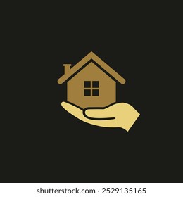 Home care logo template Vector Illustration Design