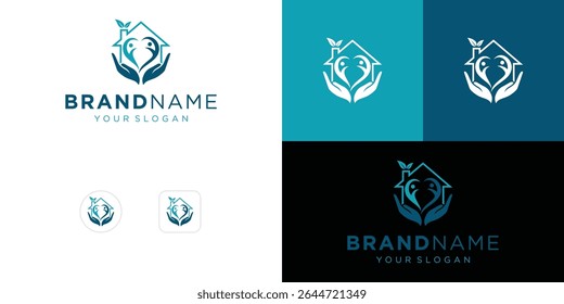 Home Care Logo Vector Art, Icons, and Graphics 